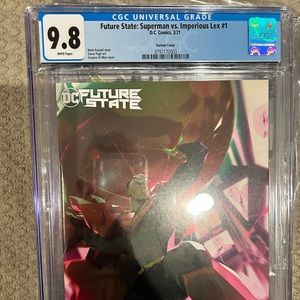 Future state Superman vs Imperious lex #1 Cgc 9.8